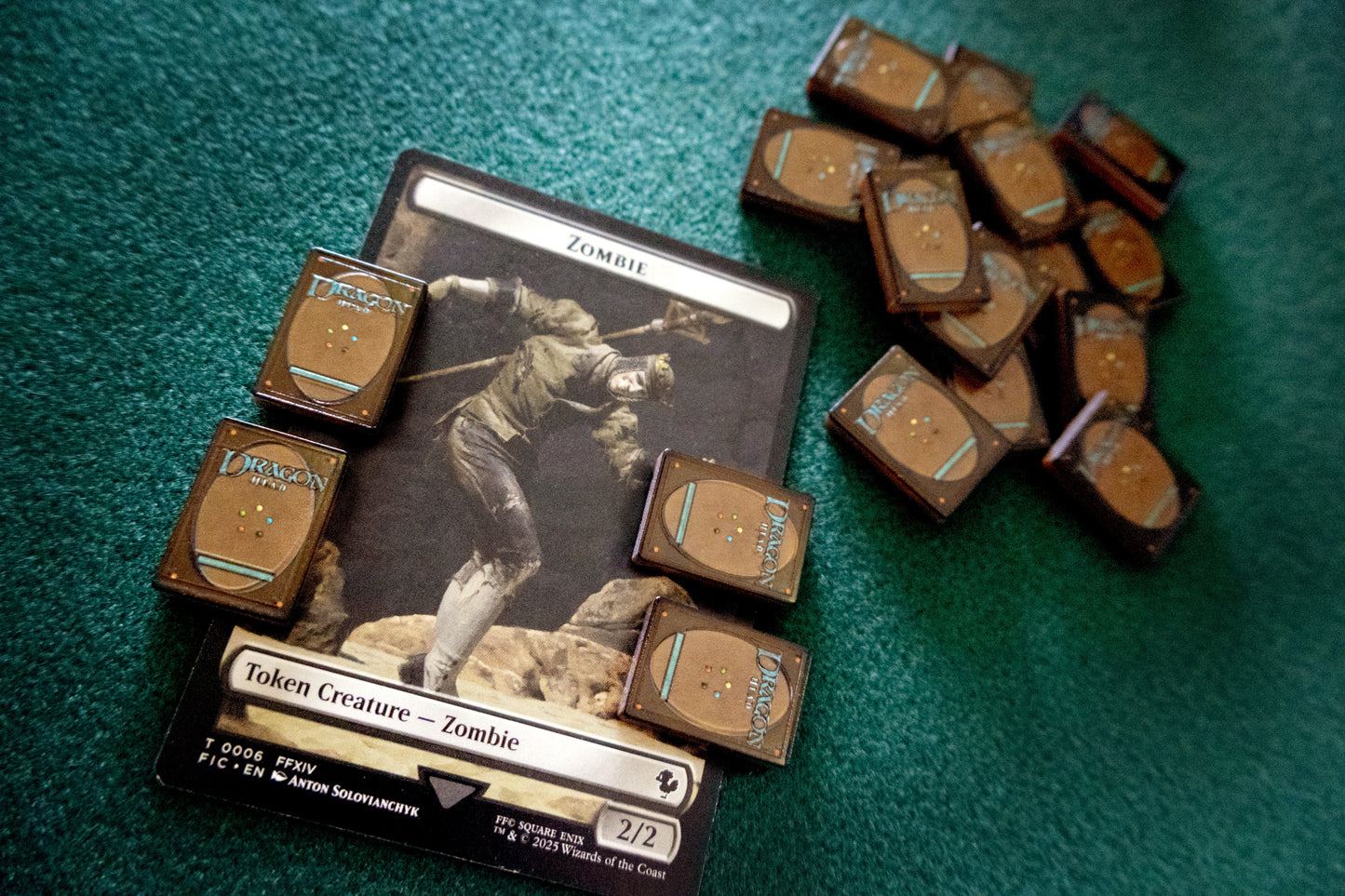 Dragon Head Game Accessories - Magic: The Gathering - Mini Card Token Set