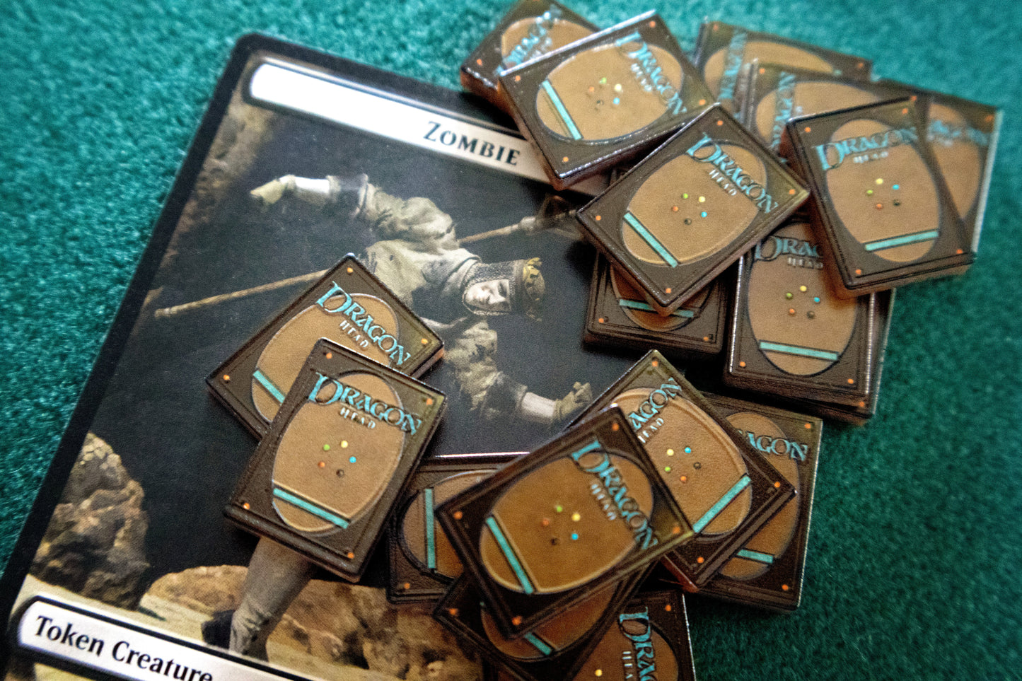 Dragon Head Game Accessories - Magic: The Gathering - Mini Card Token Set
