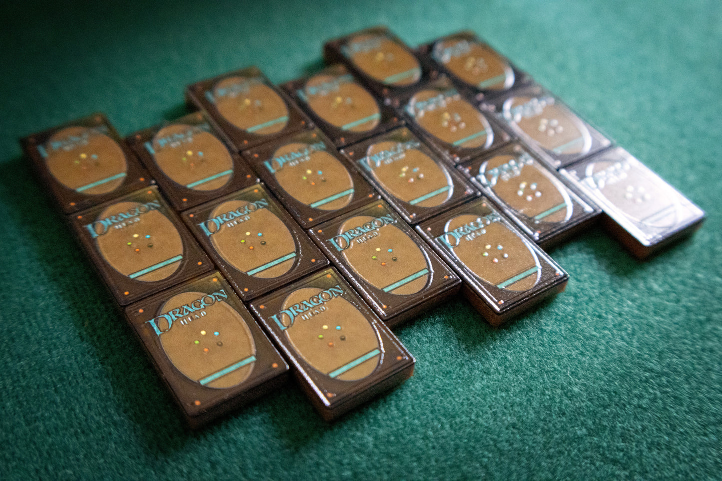 Dragon Head Game Accessories - Magic: The Gathering - Mini Card Token Set