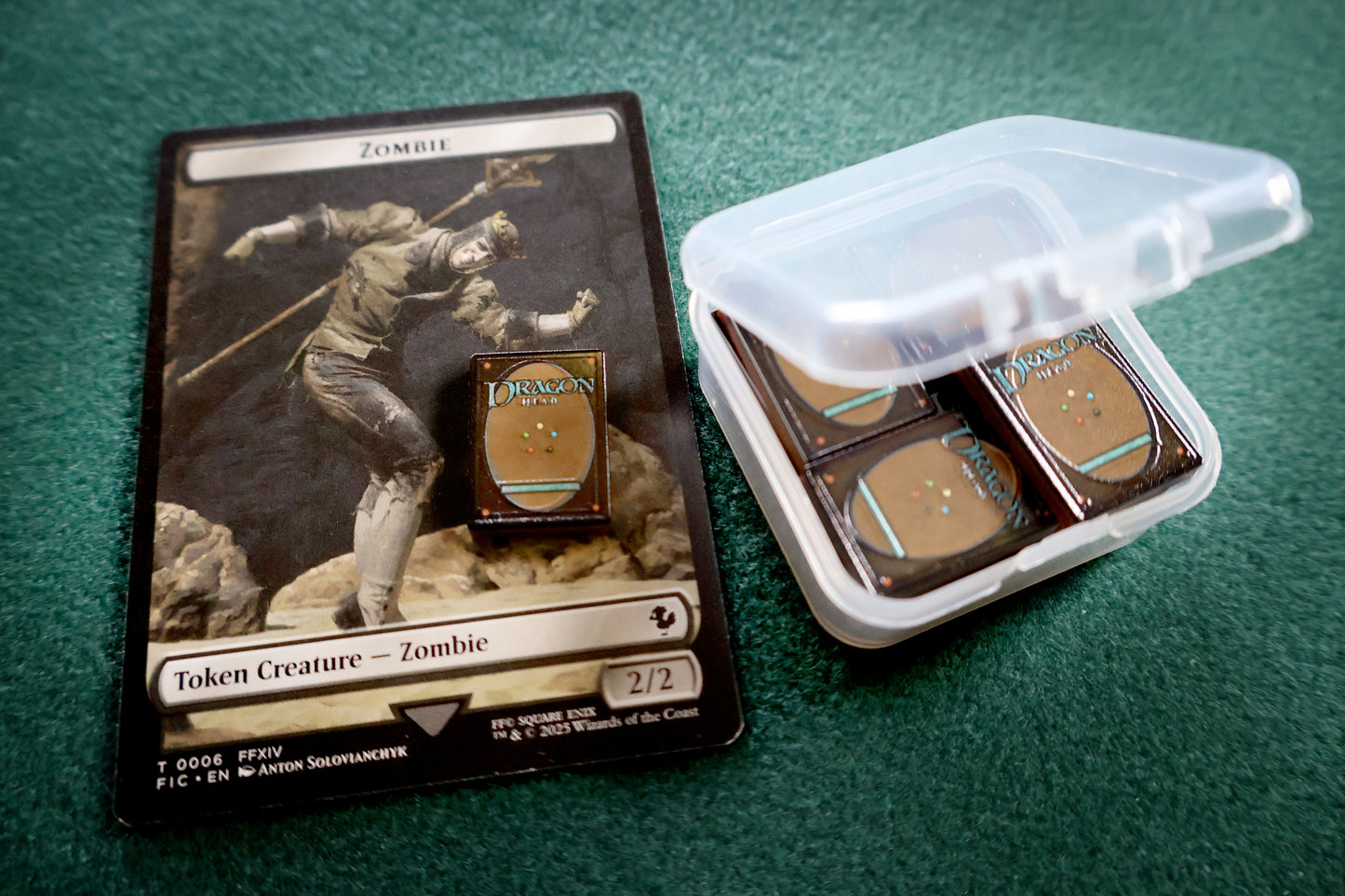 Dragon Head Game Accessories - Magic: The Gathering - Mini Card Token Set