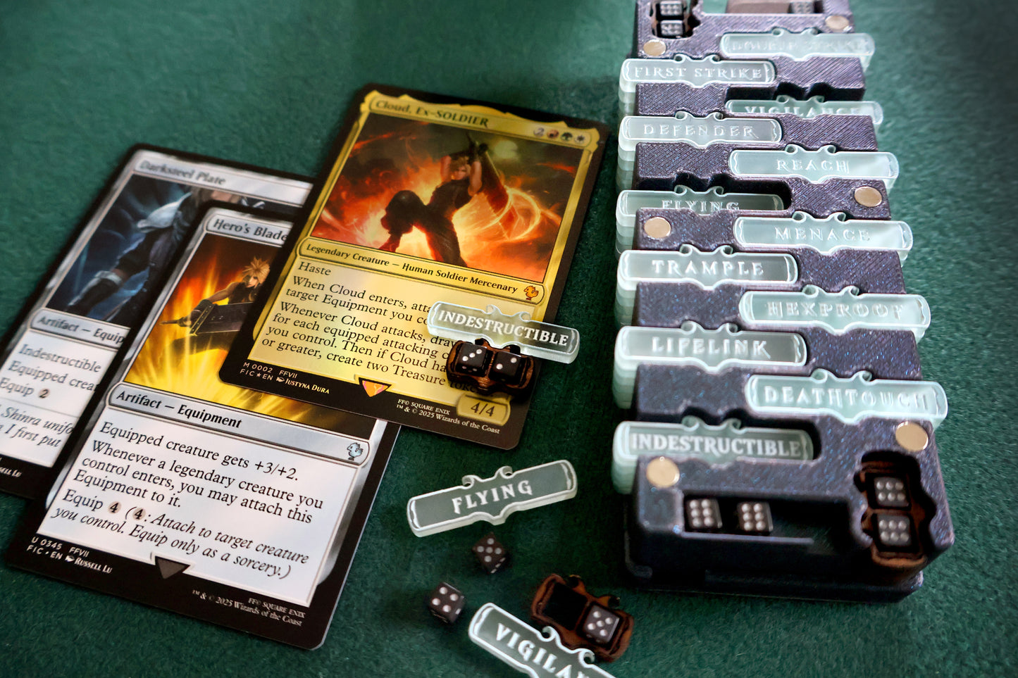 Dragon Head Game Accessories - Magic: The Gathering - Core Status Token Set