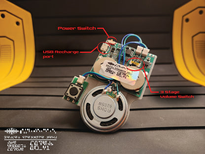 Helmet Pressure Seal Module (Star Wars Helmet Pressure Seal Sound FX Kit)